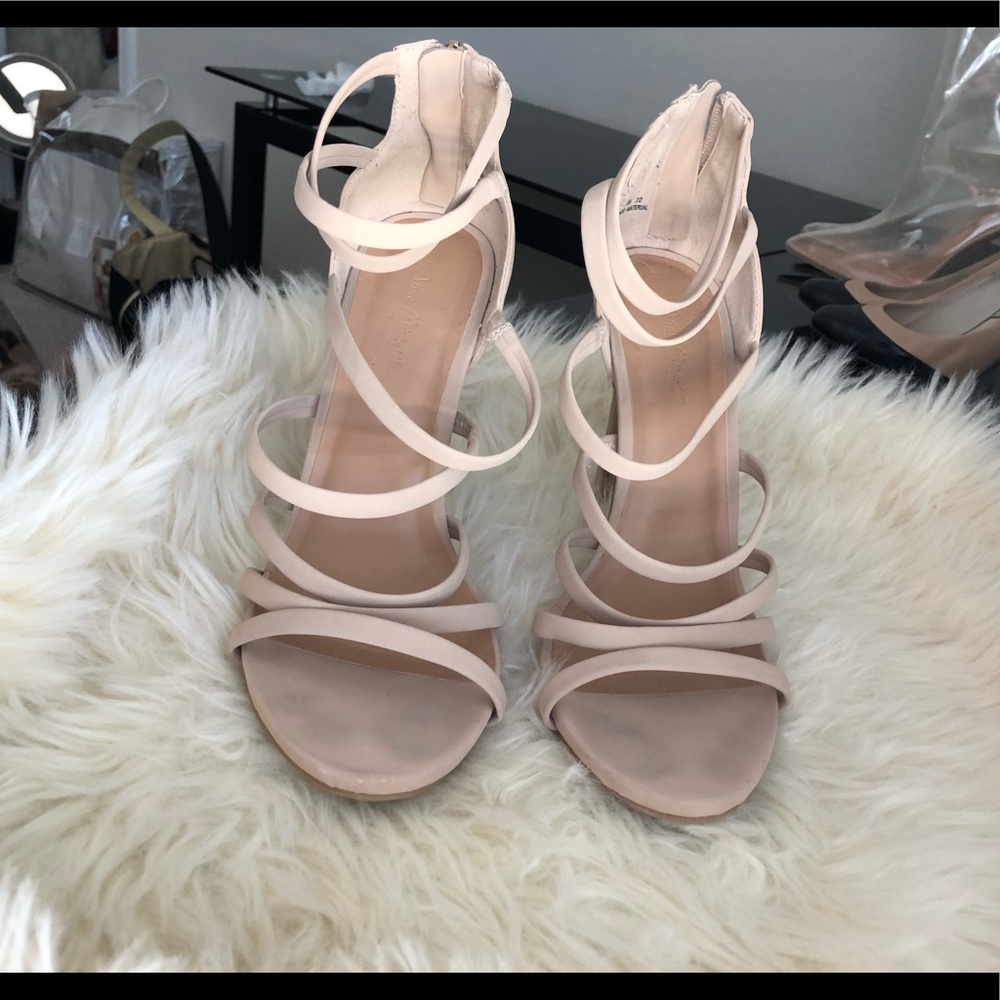 Nude Strap Heels
